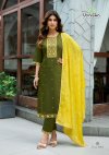 Fiza Vol 6 By Vaniska Roman Silk Kurti With Bottom Dupatta 